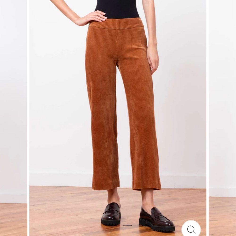 Avenue Montaigne Alex Corduroy Cognac Pants